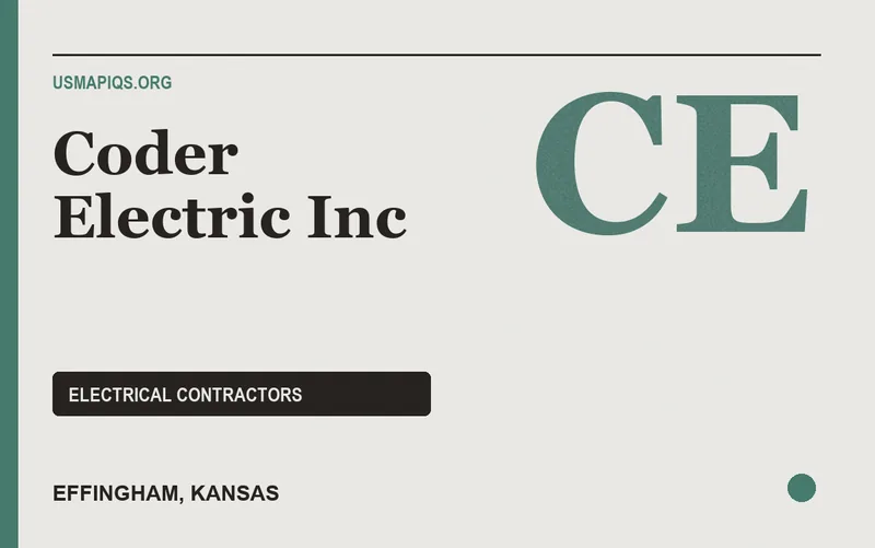 Coder Electric Inc in Effingham, Kansas