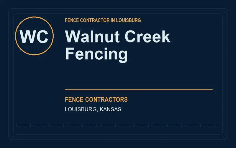 Walnut Creek Fencing in Louisburg, Kansas