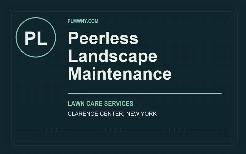 Peerless Landscape Maintenance in Clarence Center, New York