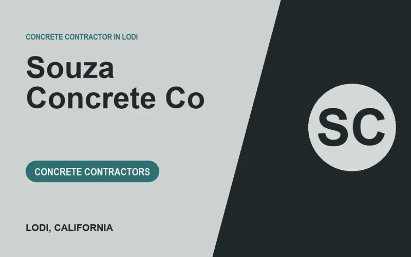 Souza Concrete Co in Lodi, California