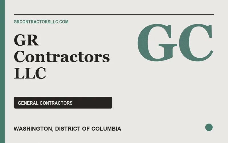 GR Contractors LLC in Washington, District of Columbia