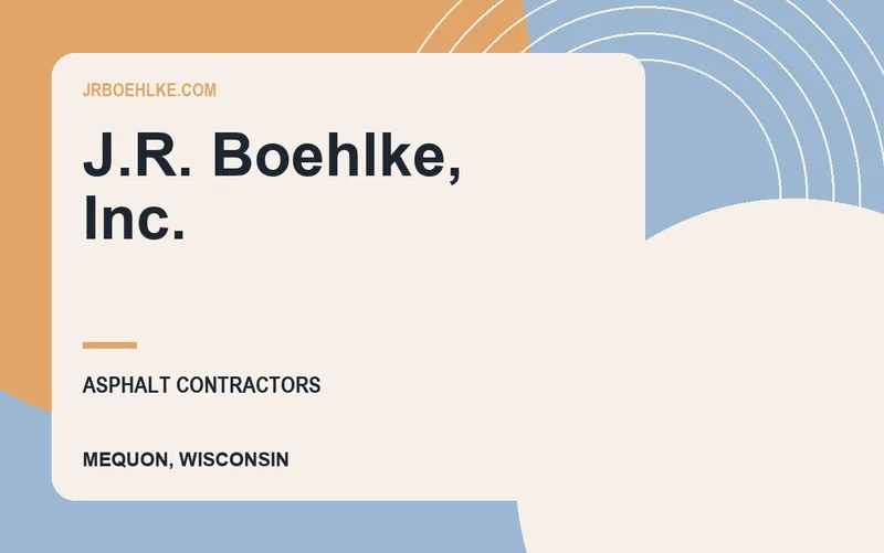 J.R. Boehlke, Inc. in Mequon, Wisconsin