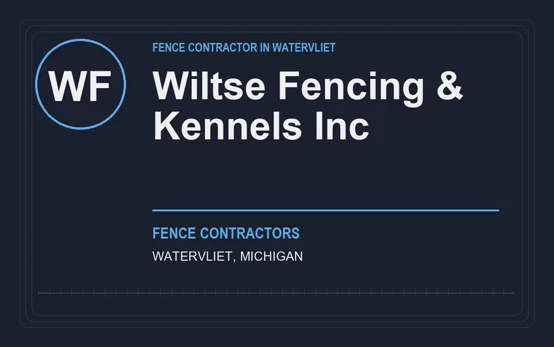 Wiltse Fencing & Kennels Inc in Watervliet, Michigan