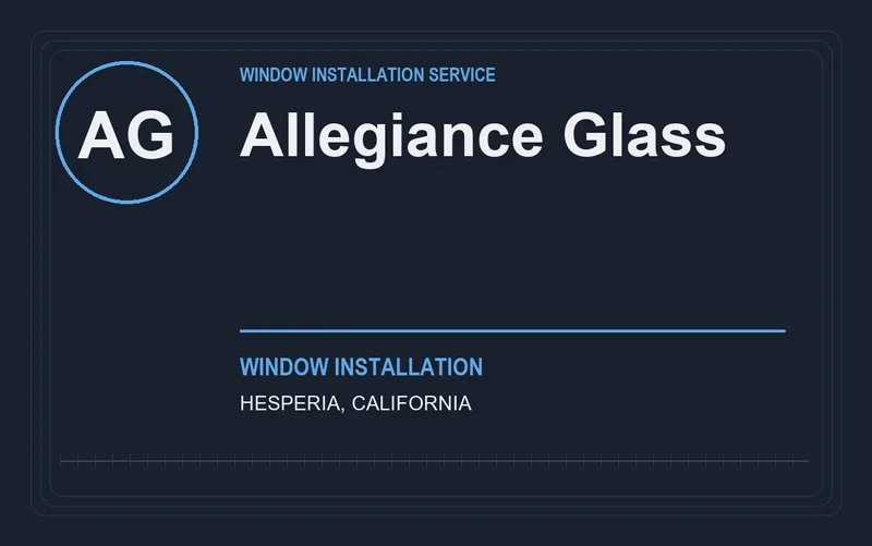 Allegiance Glass in Hesperia, California