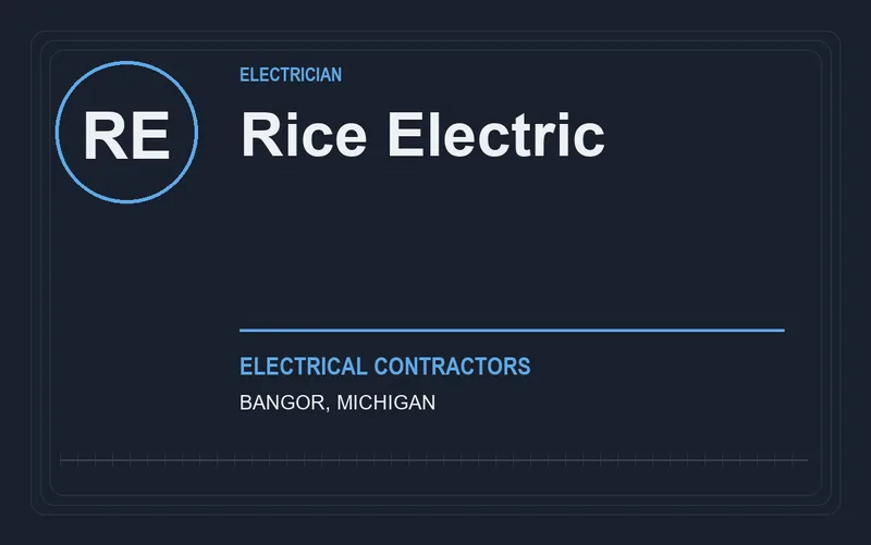 Rice Electric in Bangor, Michigan