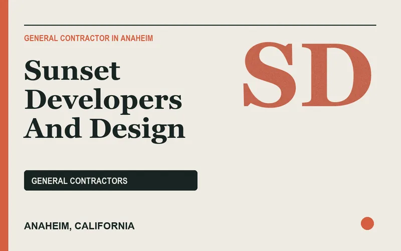 Sunset Developers And Design in Anaheim, California