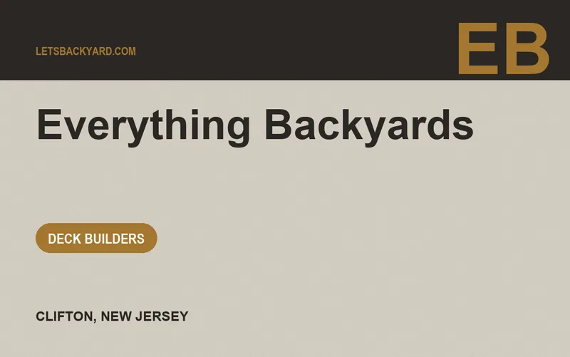 Everything Backyards in Clifton, New Jersey