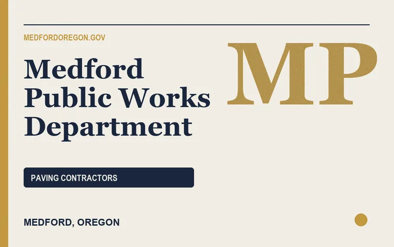 Medford Public Works Department in Medford, Oregon
