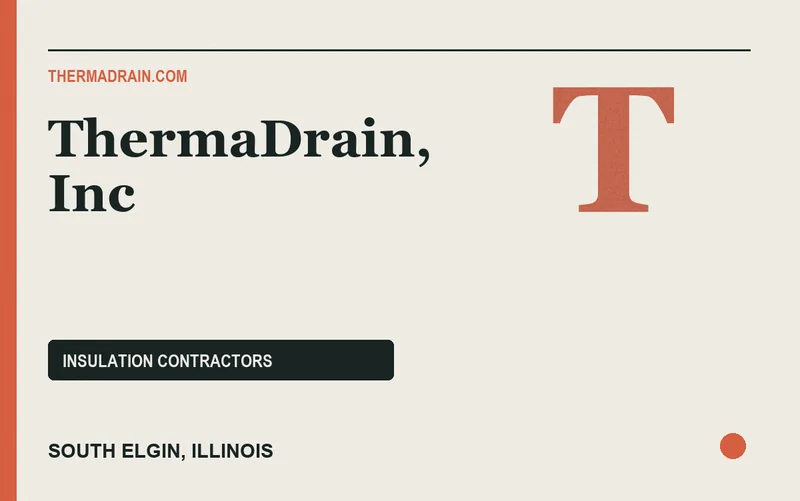 ThermaDrain, Inc in South Elgin, Illinois