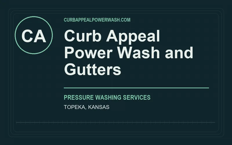 Curb Appeal Power Wash and Gutters in Topeka, Kansas
