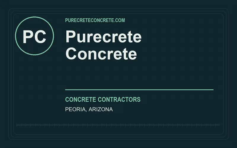 Purecrete Concrete in Peoria, Arizona