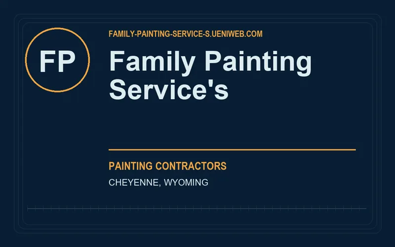 Family Painting Service's in Cheyenne, Wyoming