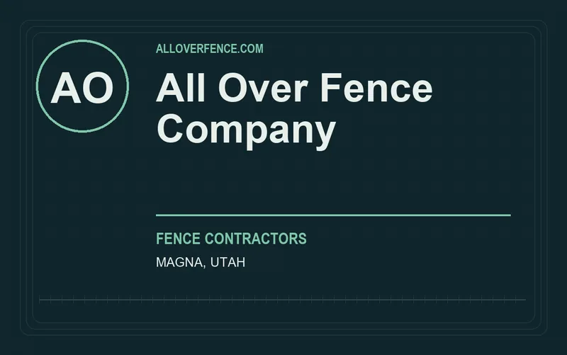 All Over Fence Company in Magna, Utah