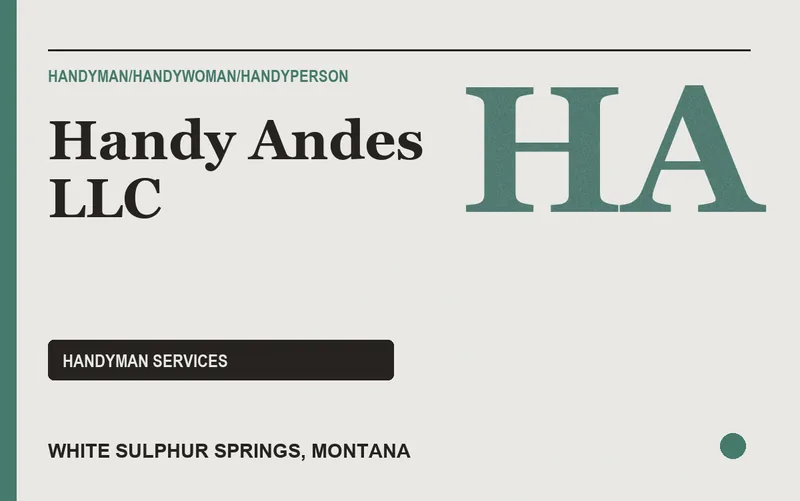 Handy Andes LLC in White Sulphur Springs, Montana