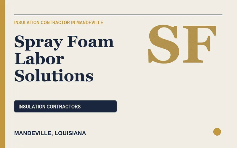 Spray Foam Labor Solutions in Mandeville, Louisiana