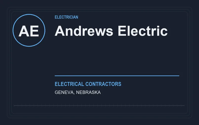 Andrews Electric in Geneva, Nebraska