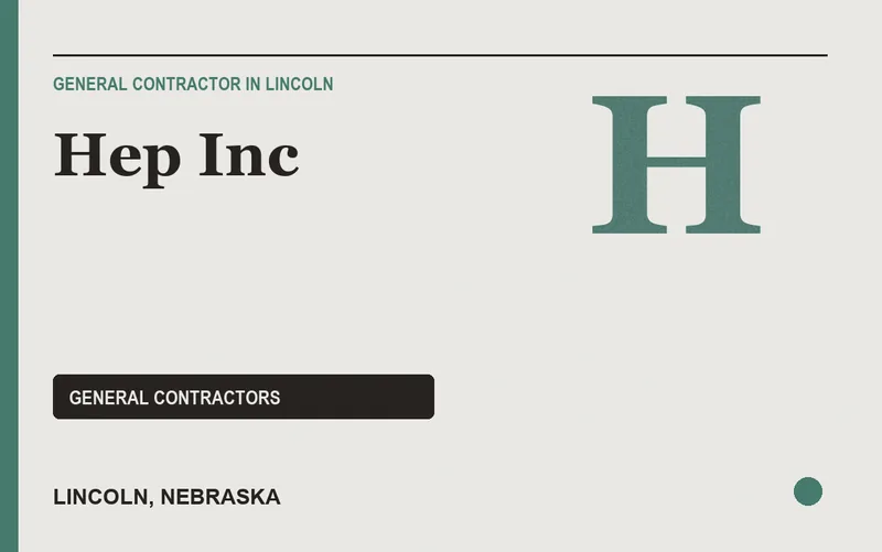 Hep Inc in Lincoln, Nebraska