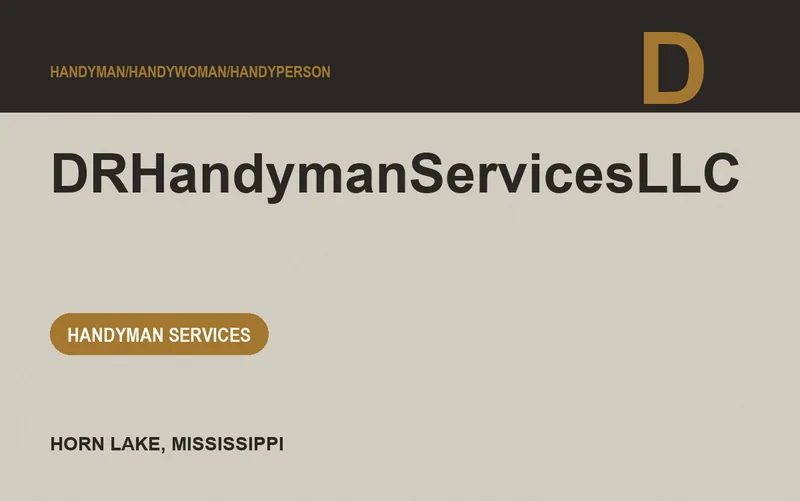 DRHandymanServicesLLC in Horn Lake, Mississippi