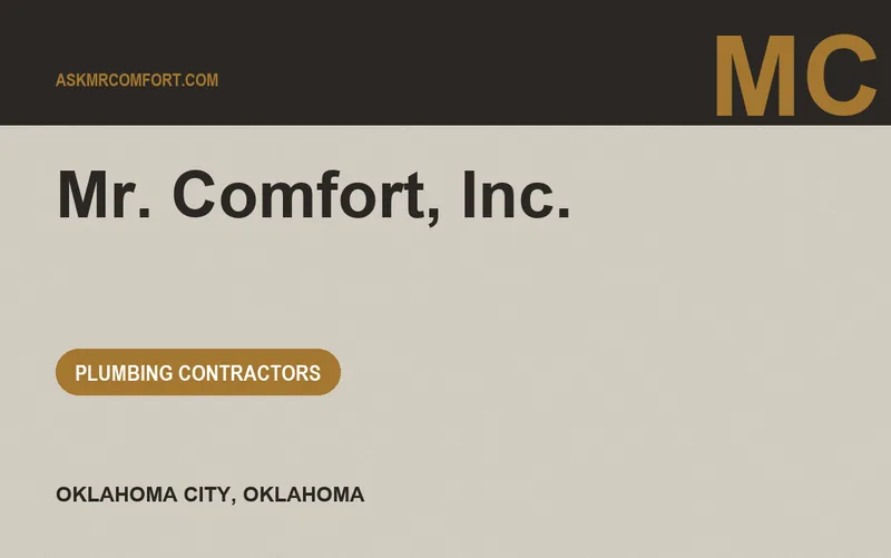 Mr. Comfort, Inc. in Oklahoma City, Oklahoma