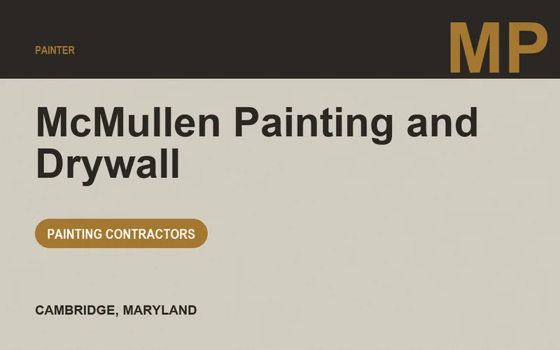 McMullen Painting and Drywall in Cambridge, Maryland