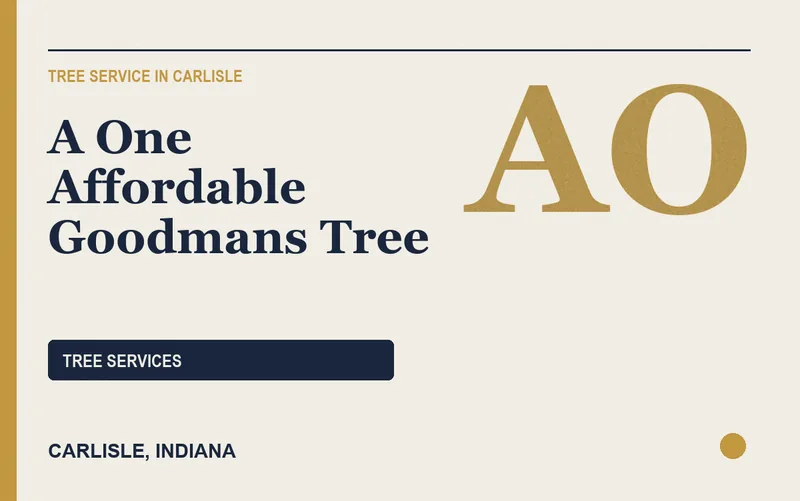 A One Affordable Goodmans Tree in Carlisle, Indiana