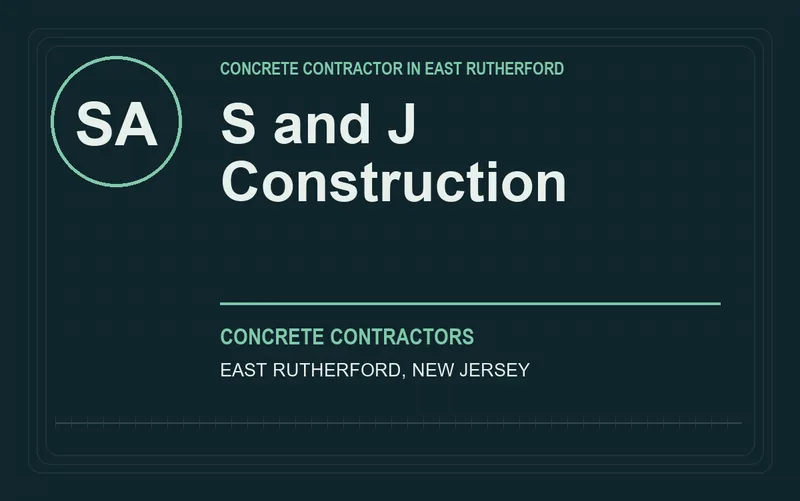 S and J Construction in East Rutherford, New Jersey
