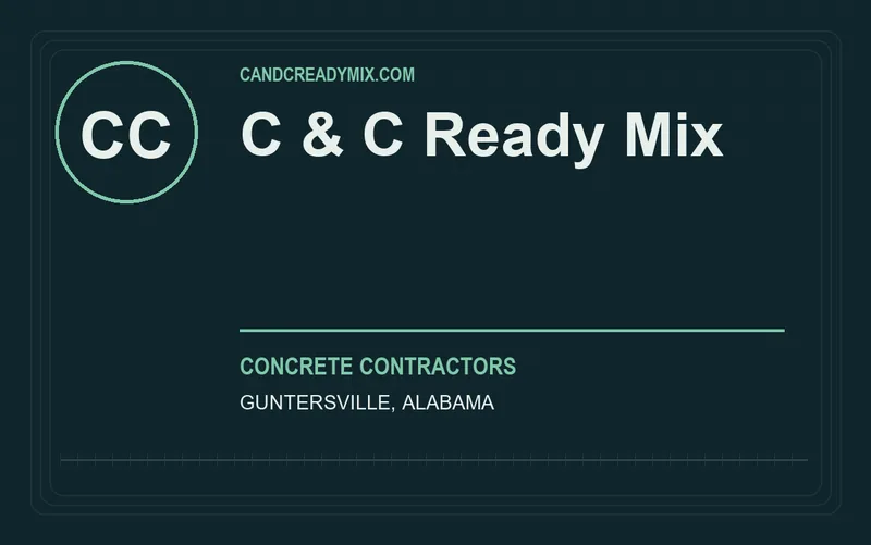 C & C Ready Mix in Guntersville, Alabama