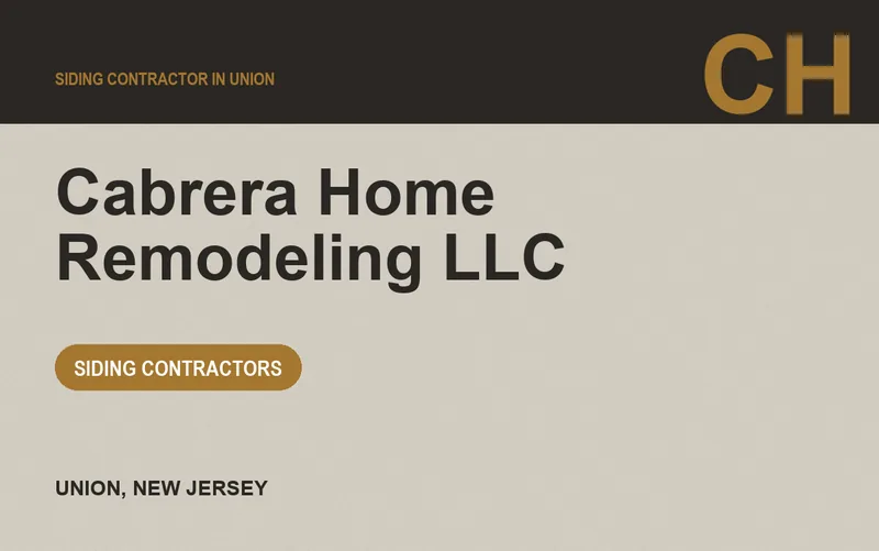 Cabrera Home Remodeling LLC in Union, New Jersey