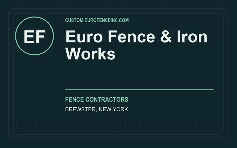 Euro Fence & Iron Works in Brewster, New York