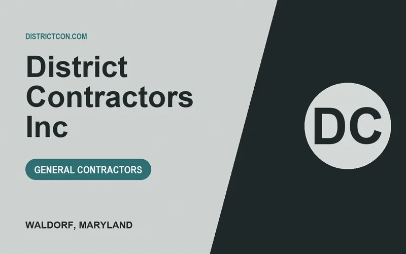 District Contractors Inc in Waldorf, Maryland
