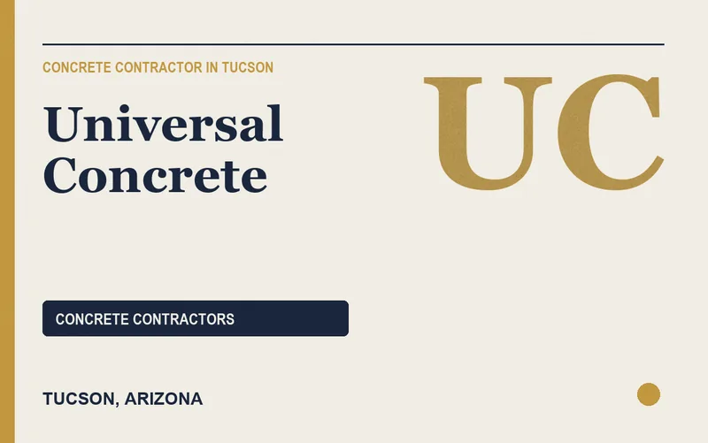 Universal Concrete in Tucson, Arizona