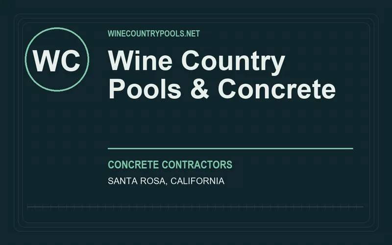 Wine Country Pools & Concrete in Santa Rosa, California