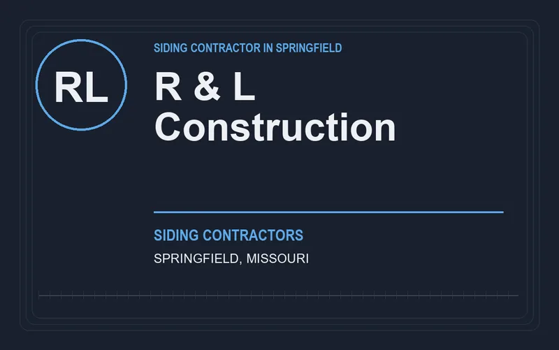 R & L Construction in Springfield, Missouri