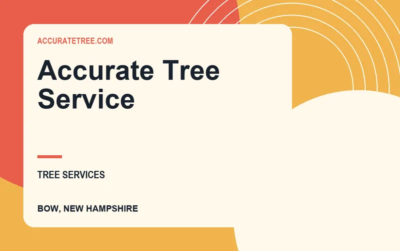 Accurate Tree Service in Bow, New Hampshire