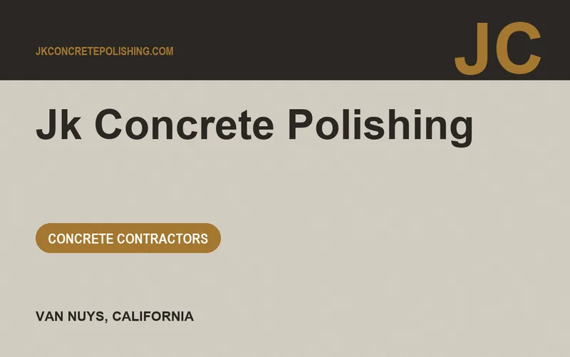 jk concrete polishing in Van Nuys, California