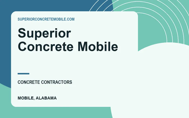 Superior Concrete Mobile in Mobile, Alabama