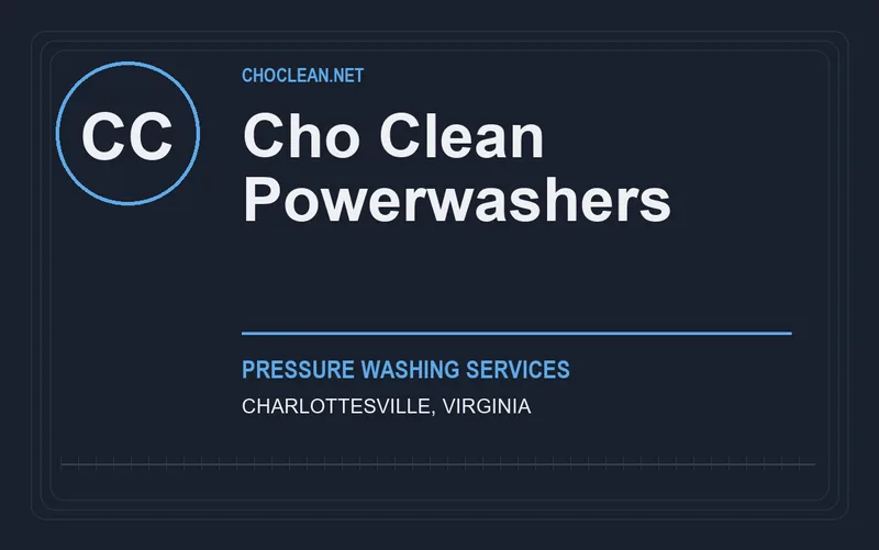 Cho Clean Powerwashers in Charlottesville, Virginia