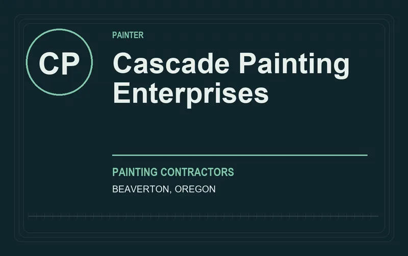 Cascade Painting Enterprises in Beaverton, Oregon
