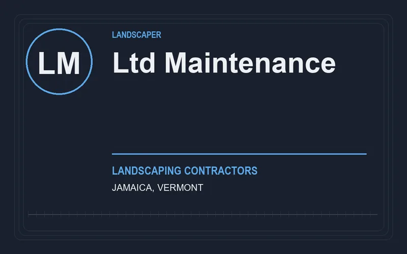 Ltd Maintenance in Jamaica, Vermont