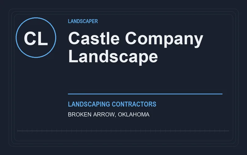 castle company landscape in Broken Arrow, Oklahoma