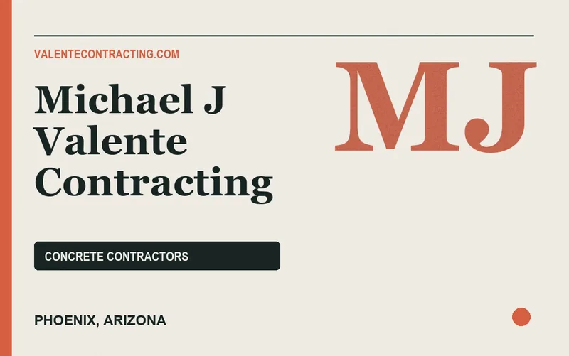 Michael J Valente Contracting in Phoenix, Arizona