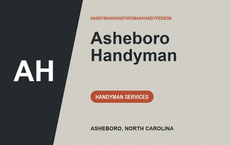 Asheboro Handyman in Asheboro, North Carolina