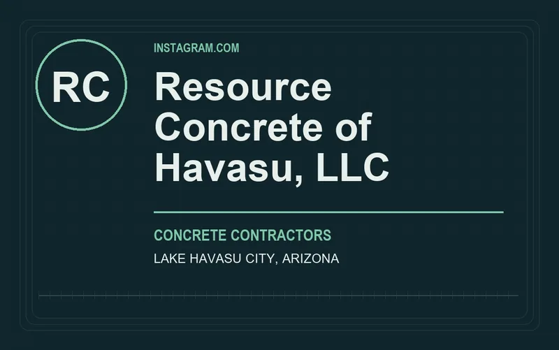Resource Concrete of Havasu, LLC in Lake Havasu City, Arizona