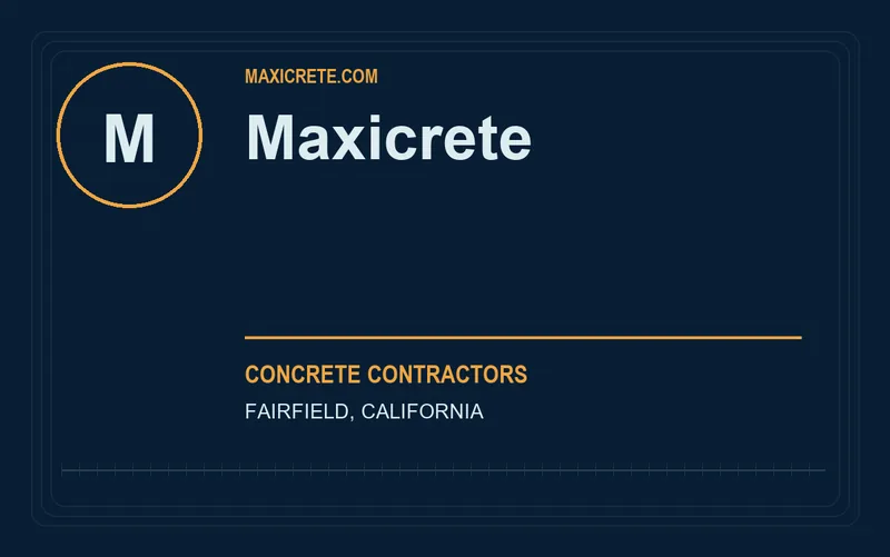 Maxicrete in Fairfield, California