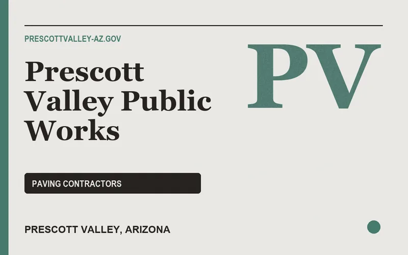 Prescott Valley Public Works in Prescott Valley, Arizona