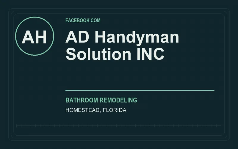 AD Handyman Solution INC in Homestead, Florida