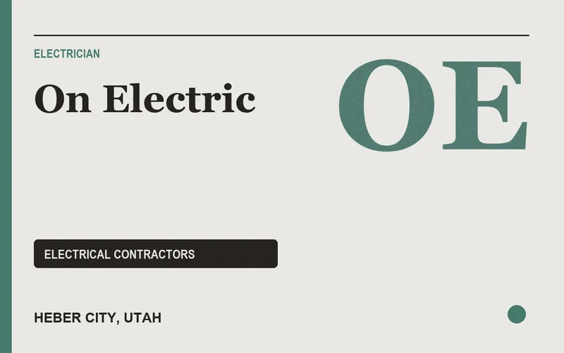 On Electric in Heber City, Utah