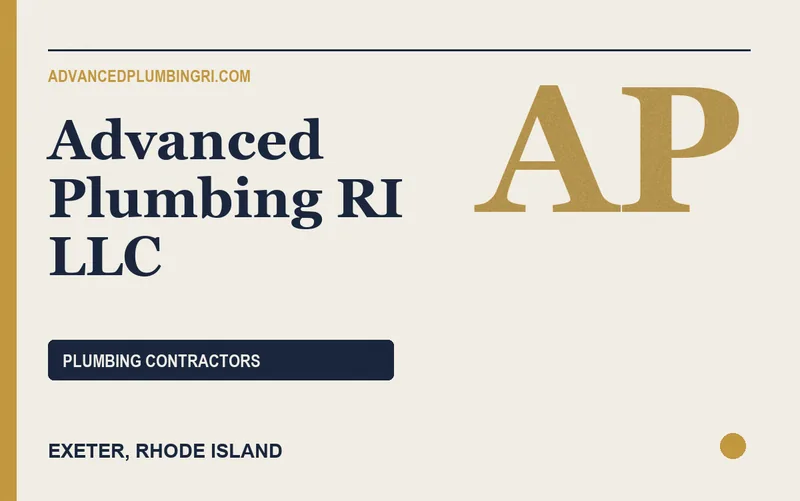 Advanced Plumbing RI LLC in Exeter, Rhode Island