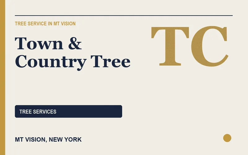 Town & Country Tree in Mt Vision, New York