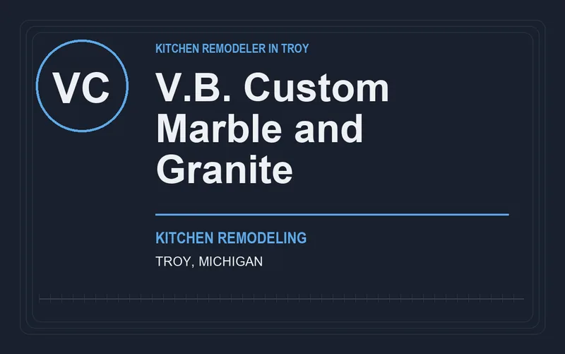 V.B. Custom Marble and Granite in Troy, Michigan